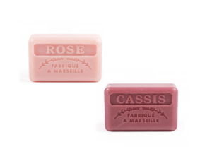 casis met rose zeep