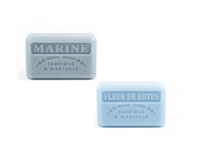 Marine met fleur de lotus zeep