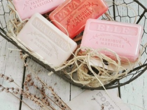 Savon de marseille zeep kariteboter 4x125g.