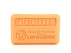 geitenmelk zeep met perzik geur